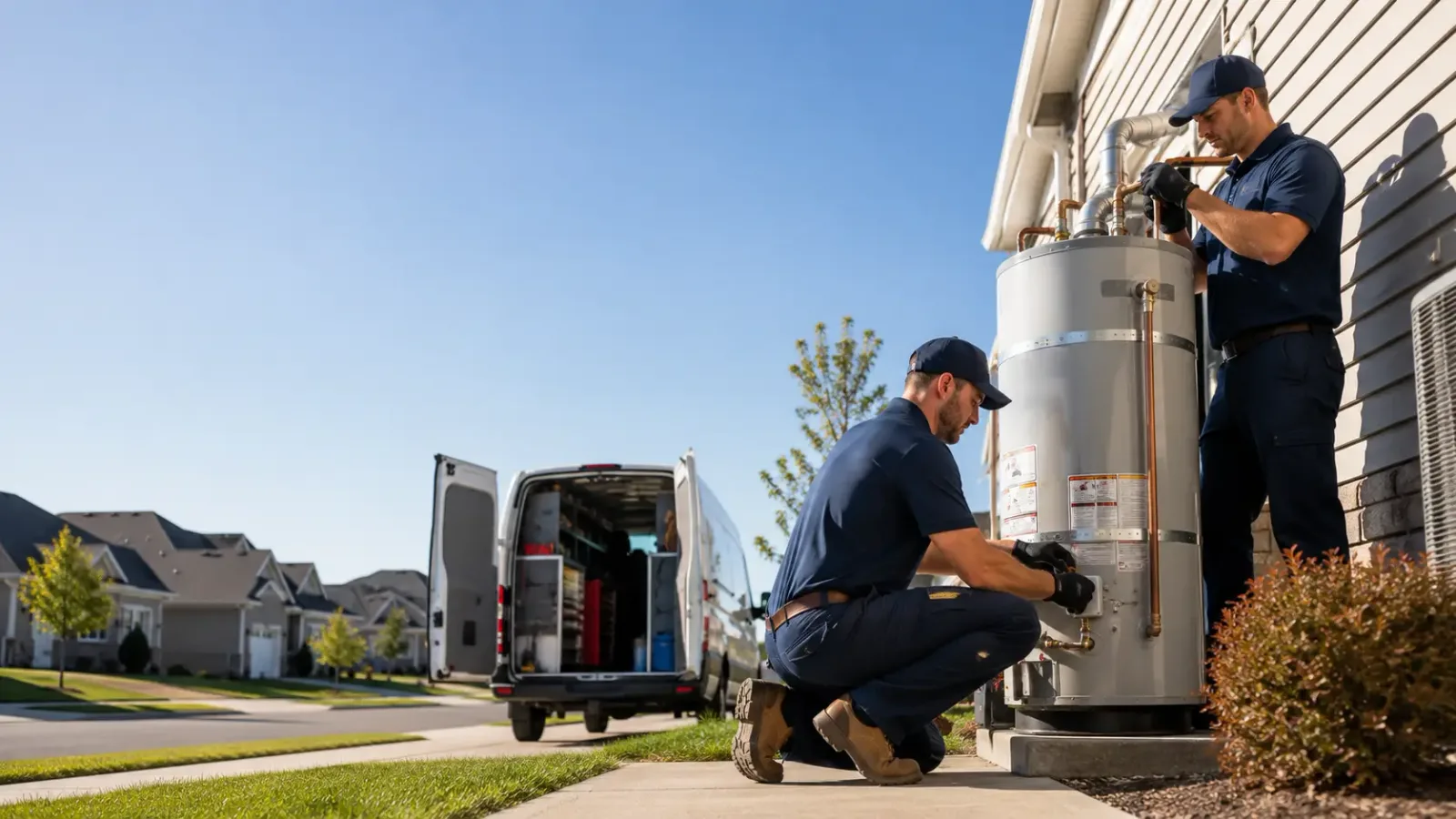 Water Heater Installation in Van Alstyne, TX